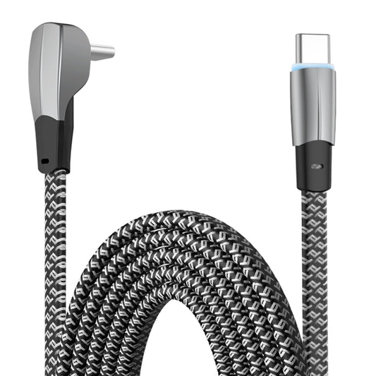 ENKAY Hat-Prince 65W USB-C / Type-C to Type-C 6A Fast Charging Data Weave Cable, Length:1m -  by ENKAY | Online Shopping UK | buy2fix