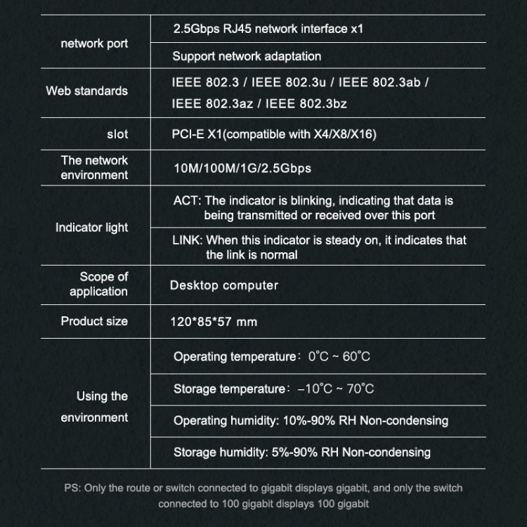 EDUP EP-9635C 2.5Gbps Gigabit Game Wired Network Card 2500M High Speed Internet Port Expansion Desktop PC Adaptive Ethernet Network Adapter - USB Network Adapter by EDUP | Online Shopping UK | buy2fix