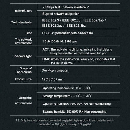 EDUP EP-9635C 2.5Gbps Gigabit Game Wired Network Card 2500M High Speed Internet Port Expansion Desktop PC Adaptive Ethernet Network Adapter - USB Network Adapter by EDUP | Online Shopping UK | buy2fix