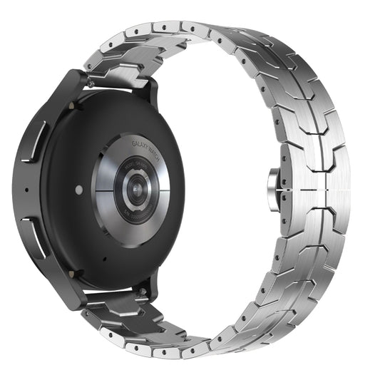 For Samsung Gear S3 Classic Armor Stainless Steel Metal Watch Band(Silver) by buy2fix