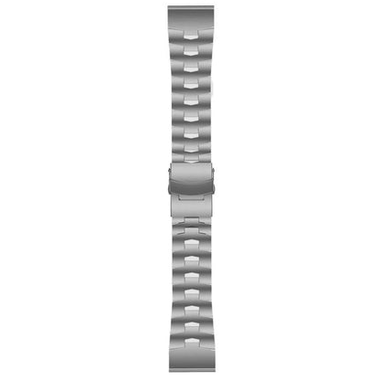 For Garmin Fenix 5 22mm Titanium Alloy Quick Release Watch Band(Titanium Gray) - Watch Bands by buy2fix | Online Shopping UK | buy2fix