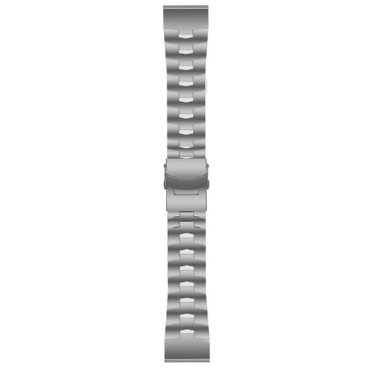 For Garmin Descent MK 2 26mm Titanium Alloy Quick Release Watch Band(Titanium Gray) by buy2fix