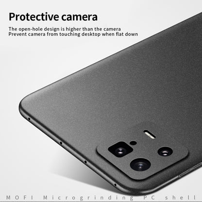 For Xiaomi 13 MOFI Fandun Series Frosted Ultra-thin PC Hard Phone Case(Black) - Xiaomi Cases by MOFI | Online Shopping UK | buy2fix