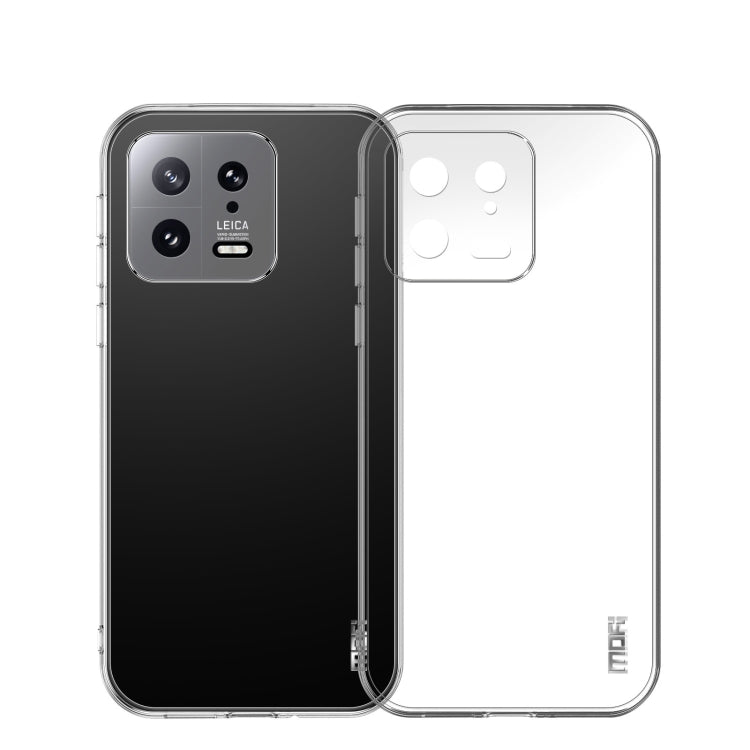 For Xiaomi 13 MOFI Ming Series Ultra-thin TPU Phone Case(Transparent) by MOFI