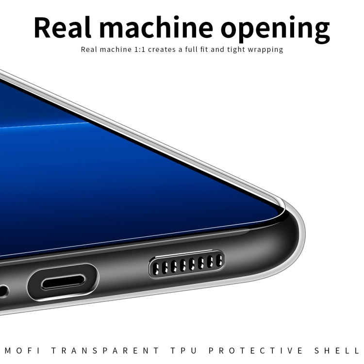 For Xiaomi 13 MOFI Ming Series Ultra-thin TPU Phone Case(Transparent) by MOFI