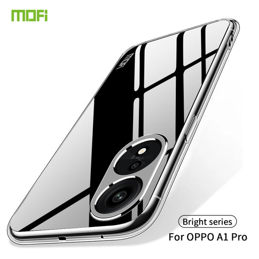 For OPPO A1 Pro MOFI Ming Series Ultra-thin TPU Phone Case(Transparent) by MOFI