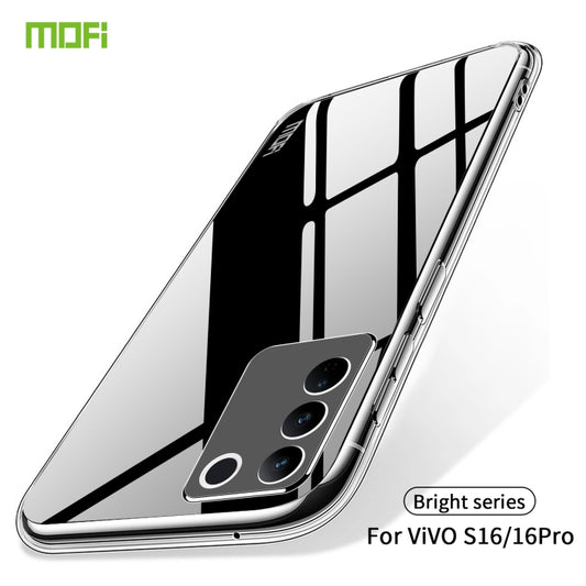 For vivo S16 / S16 Pro MOFI Ming Series Ultra-thin TPU Phone Case(Transparent) by MOFI