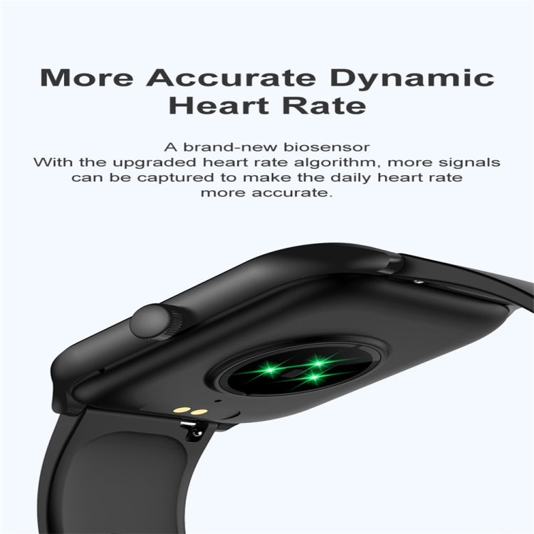 P58 1.96 inch Color Screen Smart Watch Support Heart Rate Monitoring / Blood Pressure Monitoring(Silver) - Smart Wear by buy2fix | Online Shopping UK | buy2fix