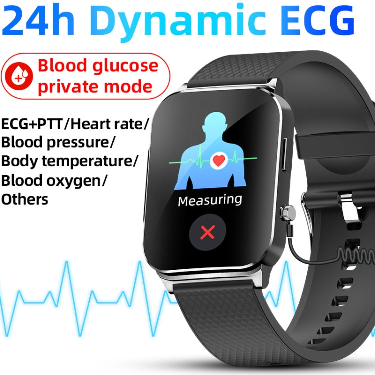 EP03 1.83 inch Color Screen Smart Watch,Support Heart Rate Monitoring / Blood Pressure Monitoring(Silver) - Smart Wear by buy2fix | Online Shopping UK | buy2fix