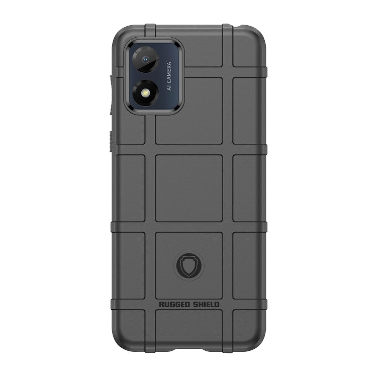 For Motorola Moto E13 Full Coverage Shockproof TPU Phone Case(Black) - Motorola Cases by buy2fix | Online Shopping UK | buy2fix