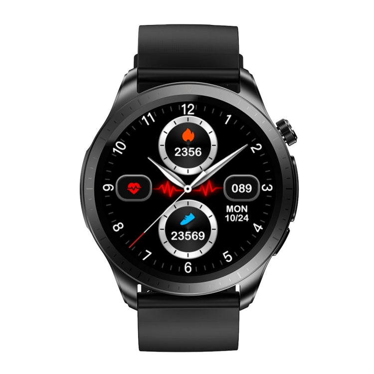 E420 1.39 inch Color Screen Smart Watch,Silicone Strap,Support Heart Rate Monitoring / Blood Pressure Monitoring(Black) - Smart Wear by buy2fix | Online Shopping UK | buy2fix