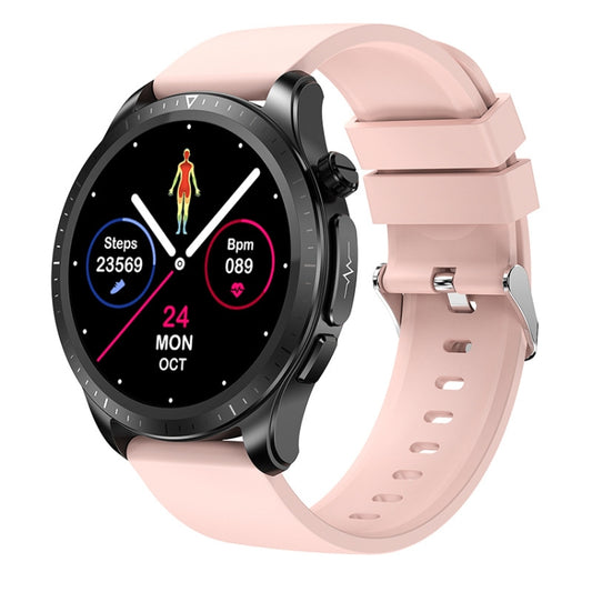 E420 1.39 inch Color Screen Smart Watch,Silicone Strap,Support Heart Rate Monitoring / Blood Pressure Monitoring(Pink) - Smart Wear by buy2fix | Online Shopping UK | buy2fix