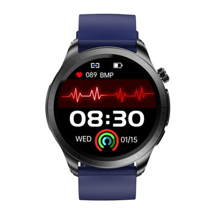 E420 1.39 inch Color Screen Smart Watch,Silicone Strap,Support Heart Rate Monitoring / Blood Pressure Monitoring(Blue) - Smart Wear by buy2fix | Online Shopping UK | buy2fix