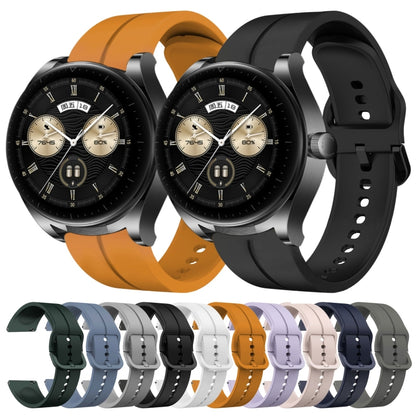 For Huawei Watch Buds 22mm Loop Silicone Watch Band(Blue) by buy2fix