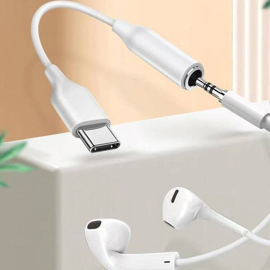 Type C to 3.5mm Female Headphone Jack Adapter