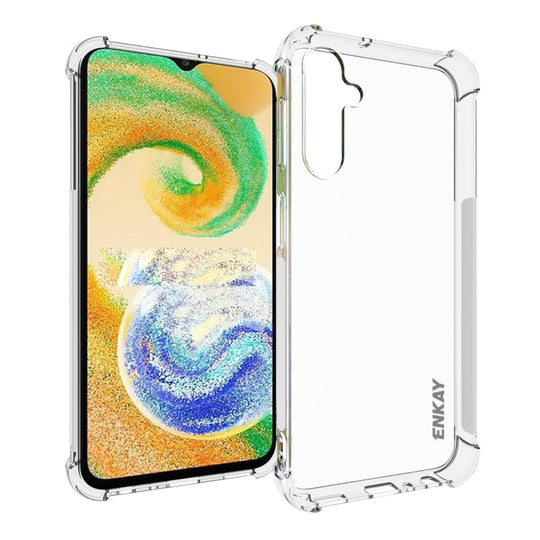 For Samsung Galaxy A24 4G ENKAY Hat-Prince Clear TPU Shockproof Phone Case