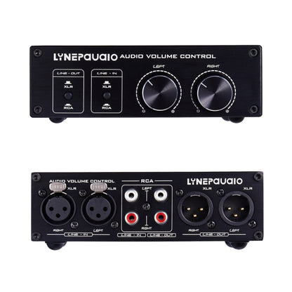 2 In and 2 Out Switcher Volume Controller, RCA signal switches to XLR balanced signal and no need for power supply. It provides RCA and XLR interfaces, independent L/R channel volume adjustment, which is suitable for devices with volume adjustment need - Consumer Electronics by buy2fix | Online Shopping UK | buy2fix