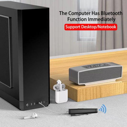 M27 Bluetooth 5.2 Wireless Stereo Music Receiver Transmitter Handsfree 3.5mm Aux Audio Car Kit by buy2fix