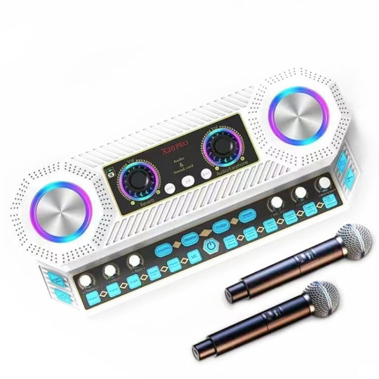 X20 multifonction chant carte son Machine Audio danse carrée karaoké sans fil Bluetooth haut-parleur