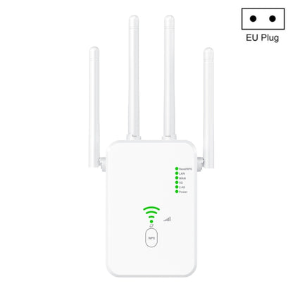 U10 1200Mbps Signal Booster WiFi Extender WiFi Antenna Dual Band 5G Wireless Signal Repeater(EU Plug) -  by buy2fix | Online Shopping UK | buy2fix