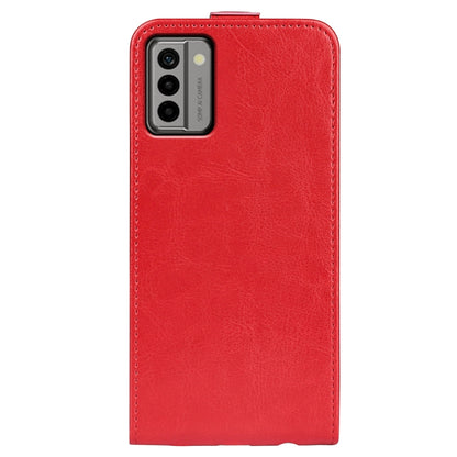 For Nokia G22 R64 Texture Vertical Flip Leather Phone Case(Red) - Nokia Cases by buy2fix | Online Shopping UK | buy2fix