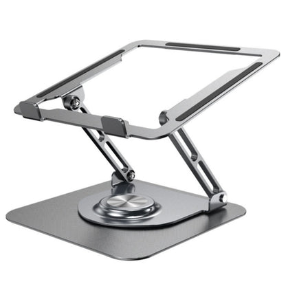 D147 Foldable 360 Degree Rotating Laptop Lifting Bracket Aluminum Alloy Notebook Desktop Stand(Gray) by buy2fix
