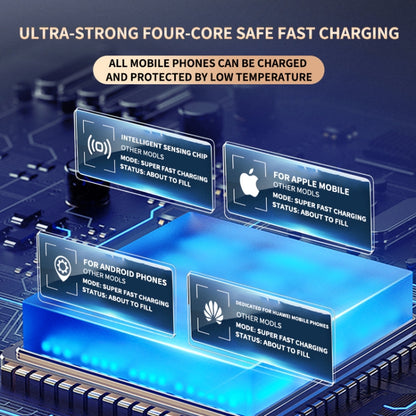 A2 Car Mobile Phone Bracket Wireless 15W Fast Charging Automatic Smart Sensor Stand(Silver) by buy2fix