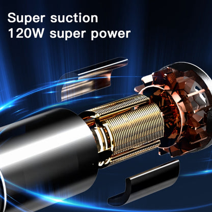 Q18 Car Strong Suction Wireless Handheld Vacuum Cleaner(Black) by buy2fix