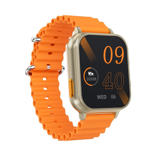 N22 1.96 inch Color Screen Smart Watch,Support Heart Rate Monitoring / Blood Pressure Monitoring / Blood Oxygen Monitoring(Orange) by buy2fix