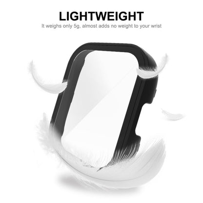 For Redmi Watch 3 ENKAY Hat-Prince Full Coverage PC Frame + Tempered Glass Film Watch Case(Green) by ENKAY