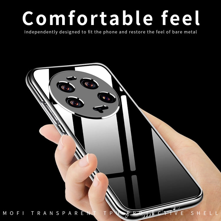 For Xiaomi 13 Ultra MOFI Ming Series Ultra-thin TPU Phone Case(Transparent) - 13 Ultra Cases by MOFI | Online Shopping UK | buy2fix