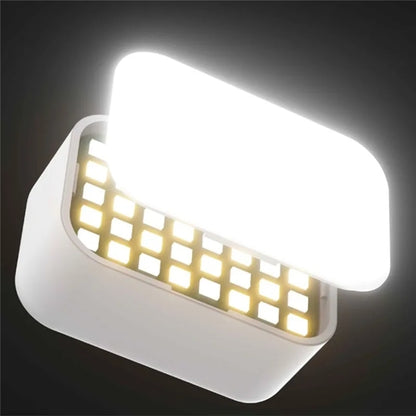 GBL01 LED Gimbal Light Camera Fill Light Double Lamp by buy2fix