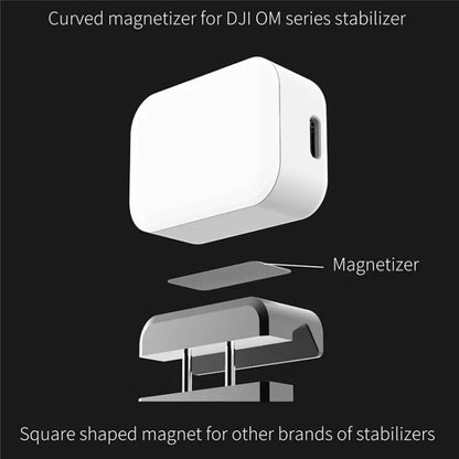 GBL01 LED Gimbal Light Camera Fill Light Double Lamp by buy2fix