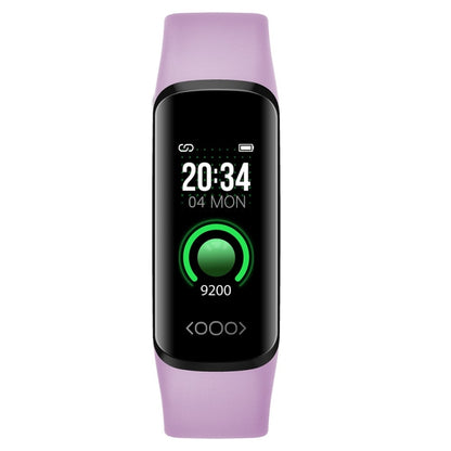 TK30 0.96 inch Color Screen Smart Watch,Support Heart Rate / Blood Pressure / Blood Oxygen / Blood Glucose Monitoring(Purple) - Smart Wristbands by buy2fix | Online Shopping UK | buy2fix