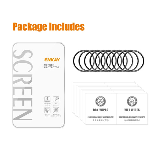 10pcs For Huawei Watch 4 Pro ENKAY 3D Full Coverage Soft PC Edge + PMMA HD Screen Protector Film by ENKAY