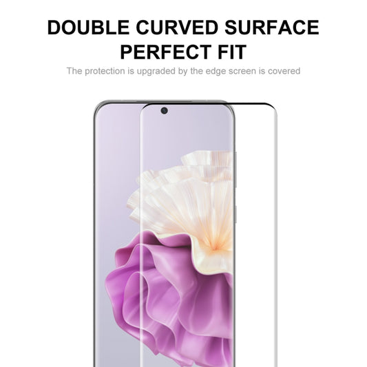 For Huawei P60 Pro / Art 2pcs ENKAY 3D Hot Bending Side Glue Tempered Glass Full Film by ENKAY