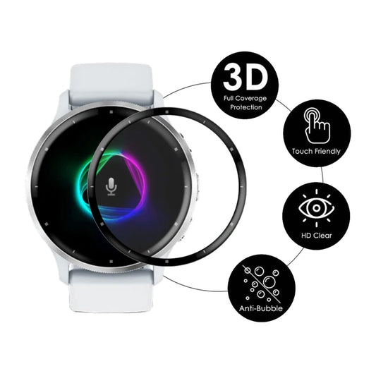 For Garmin Venu 3 5pcs ENKAY 3D Full Coverage Soft PC Edge PMMA HD Screen Protector Film by ENKAY
