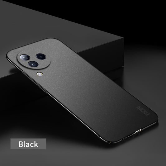 For Xiaomi Civi 3 MOFI Fandun Series Frosted PC Ultra-thin All-inclusive Phone Case(Black) by MOFI