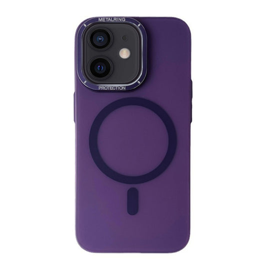 For iPhone 11 Frosted PC MagSafe TPU Phone Case(Purple) - iPhone 11 Cases by buy2fix | Online Shopping UK | buy2fix