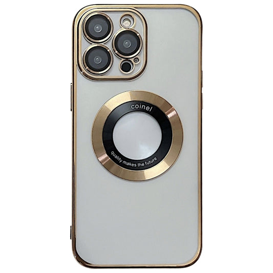 For iPhone 12 Pro Max Magsafe Electroplating TPU Phone Case(Gold) - iPhone 12 Pro Max Cases by buy2fix | Online Shopping UK | buy2fix