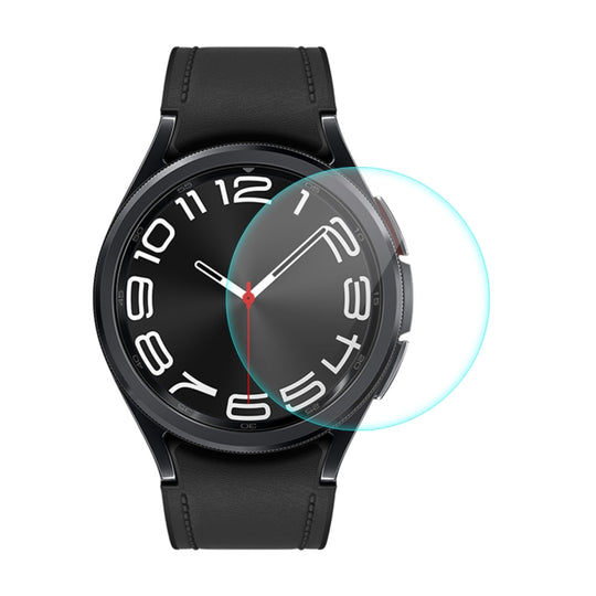 For Galaxy Watch6 Classic 43mm ENKAY 0.2mm 9H Tempered Glass Screen Protector Watch Film