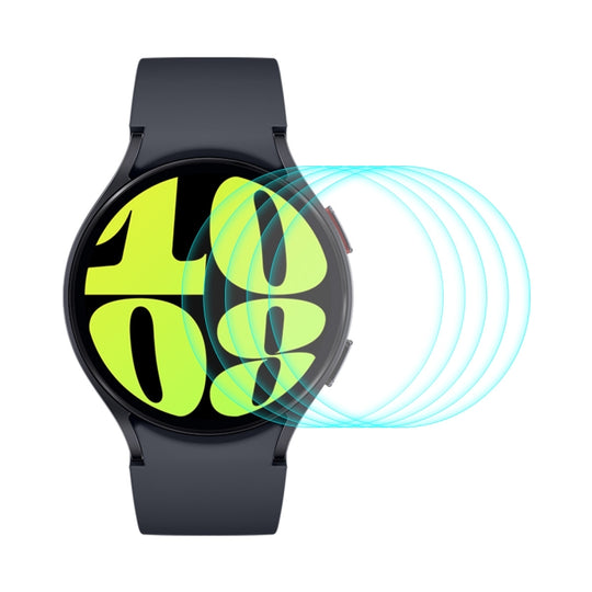 For Galaxy Watch6 / Watch7 44mm 5pcs ENKAY 0.2mm 9H Tempered Glass Screen Protector Watch Film