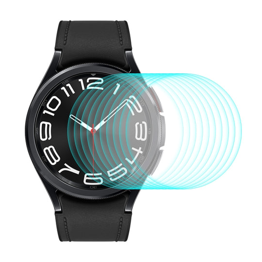 For Galaxy Watch6 Classic 43mm 10pcs ENKAY 0.2mm 9H Tempered Glass Screen Protector Watch Film