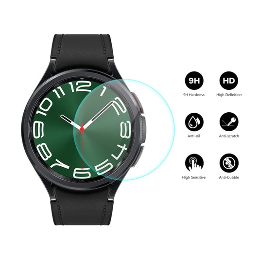 For Samsung Galaxy Watch6 Classic / Ultra 47mm 10pcs ENKAY 0.2mm 9H Tempered Glass Screen Protector Watch Film by ENKAY