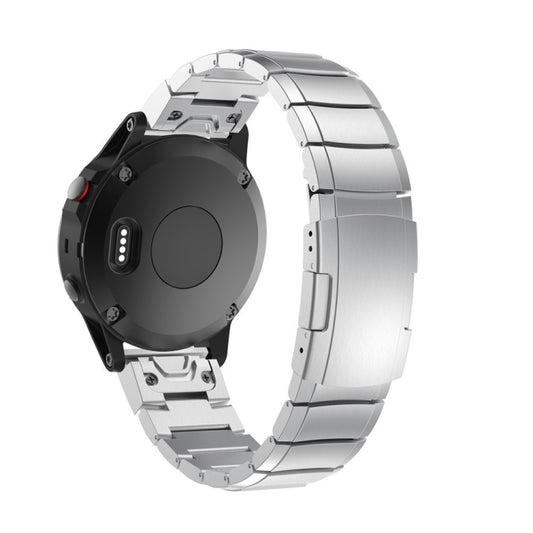 For Garmin Epix Gen 2 22mm Titanium Alloy Quick Release Watch Band(Sliver) - Watch Bands by buy2fix | Online Shopping UK | buy2fix