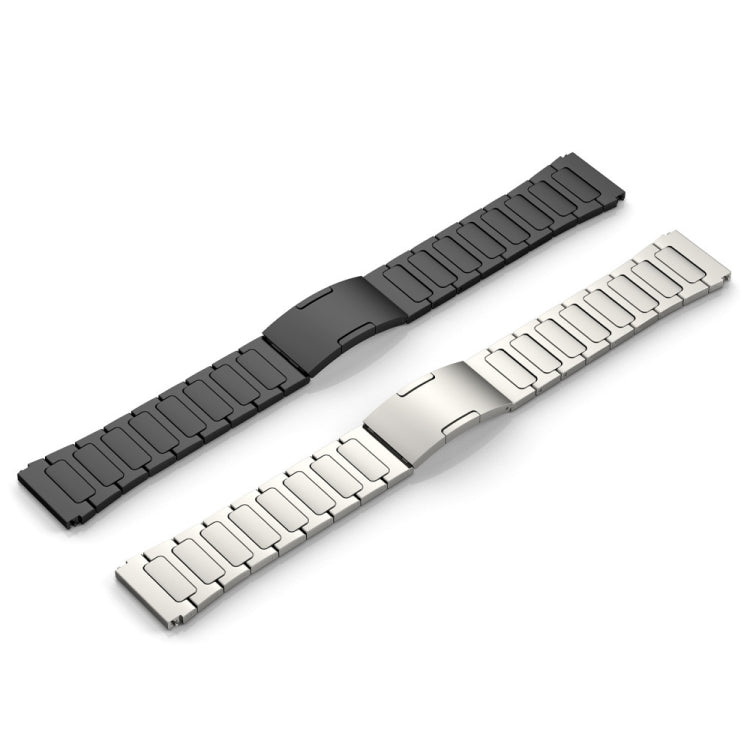 For Xiaomi Watch S2 46mm 22mm I-Shaped Titanium Alloy Watch Band(Grey) - Watch Bands by buy2fix | Online Shopping UK | buy2fix