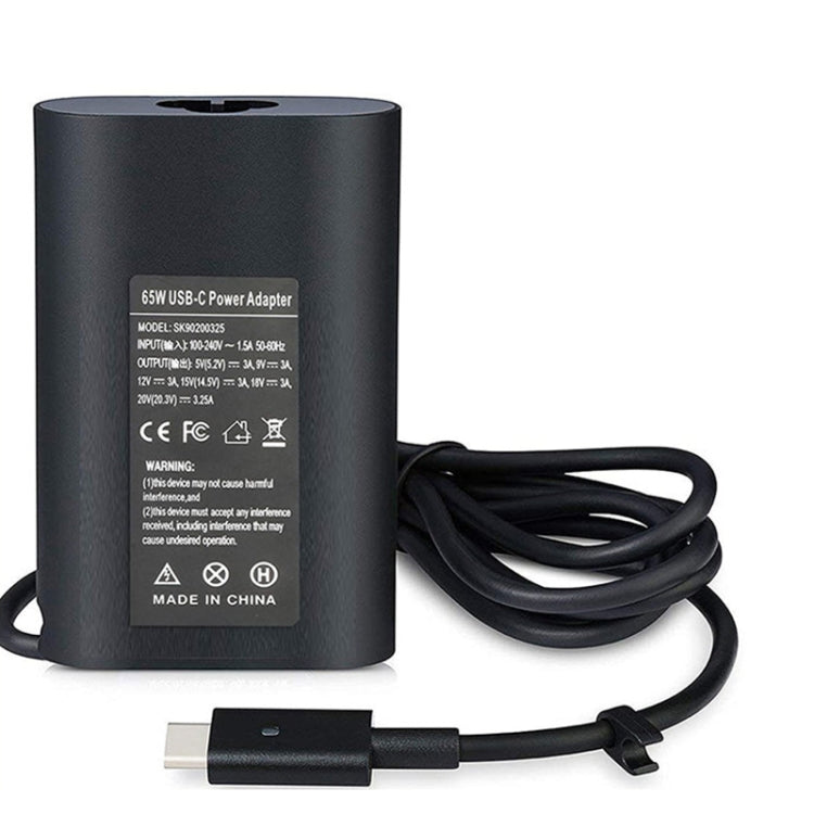 For Dell XPS12 9250 7370 Type-C 45W Power Adapter Charger USB-C Lightning Port(US Plug) - For Dell by buy2fix | Online Shopping UK | buy2fix