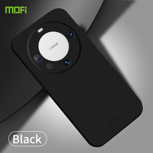 For Huawei Mate 60 Pro MOFI Qin Series Skin Feel All-inclusive PC Phone Case(Black) by MOFI