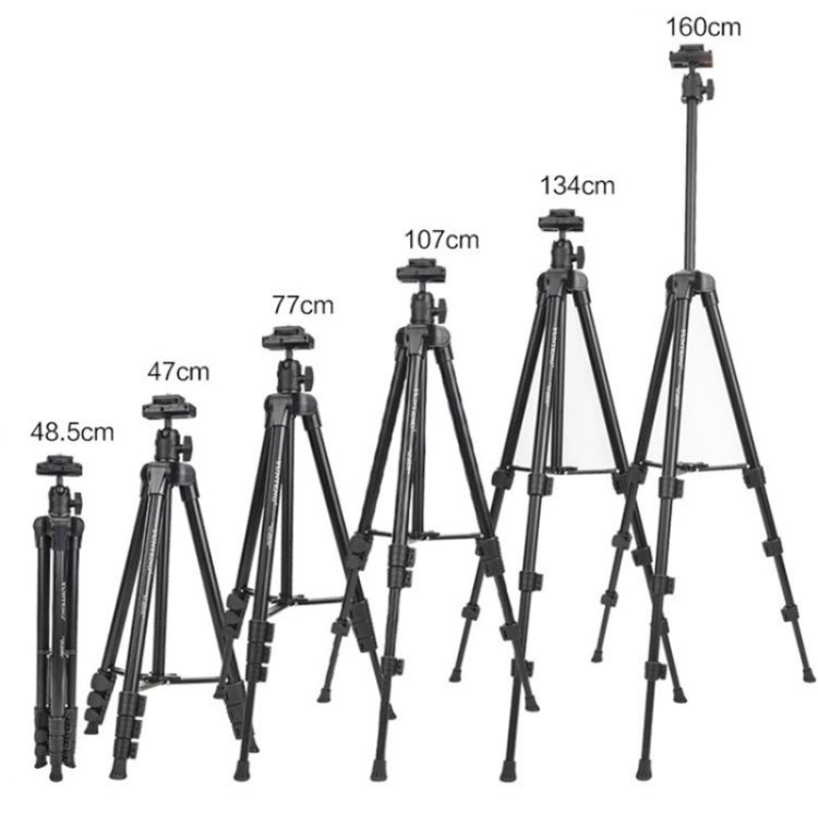 YUNTENG VCT-580 DSLR Camera Telescopic Tripod Mount with 1 / 4 Screw - Tripods by YUNTENG | Online Shopping UK | buy2fix