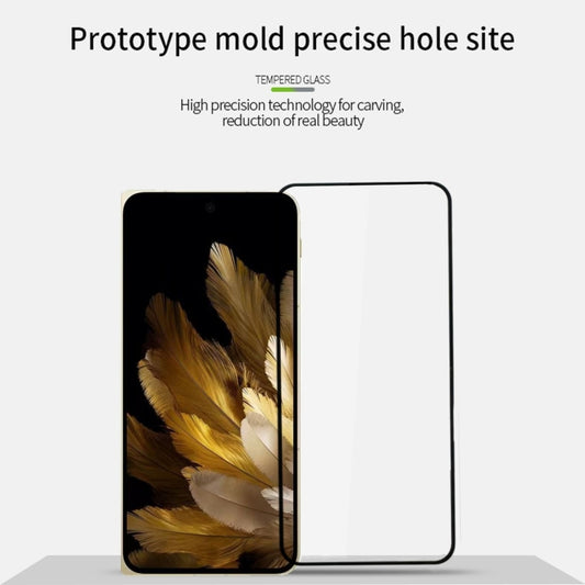 For OPPO Find N3 MOFI 9H 2.5D Full Screen Tempered Glass Film(Black) by MOFI